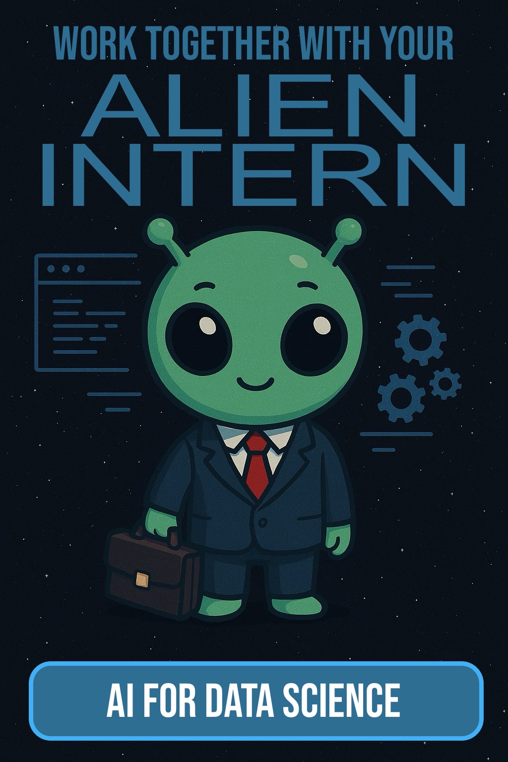 Alien Intern Mascot